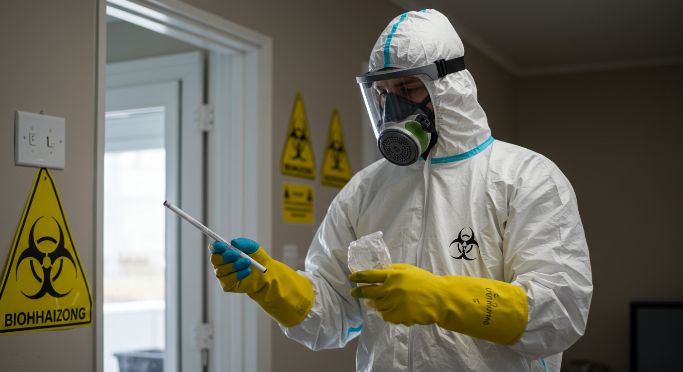 Emergency Cleaning Team in Action