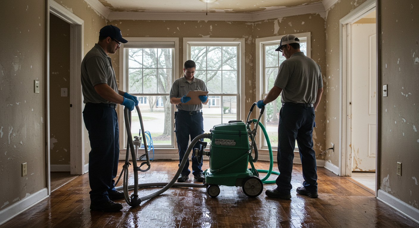 Emergency Restoration Team in Action