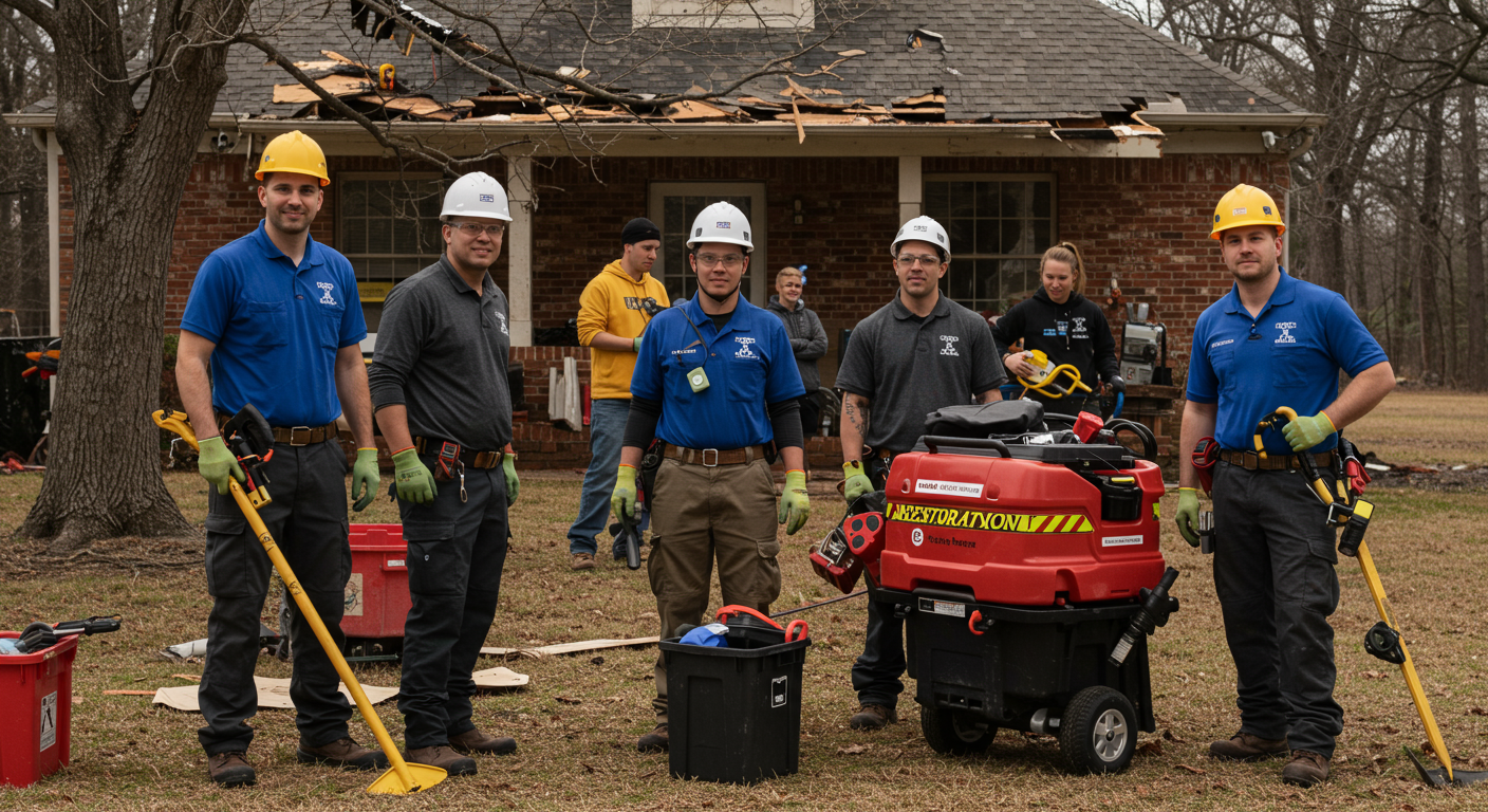 Water Damage Restoration in Conroe, TX