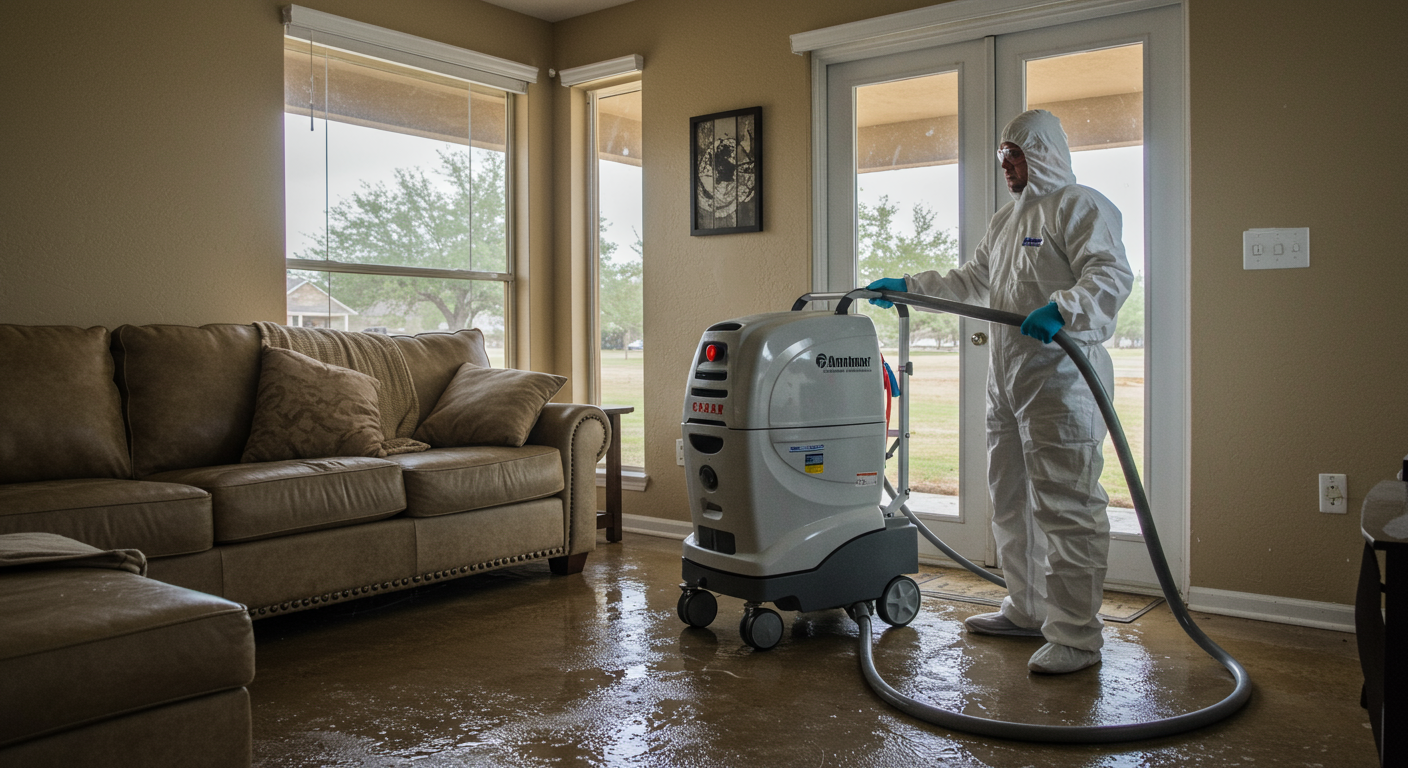 Emergency Restoration Team at Work