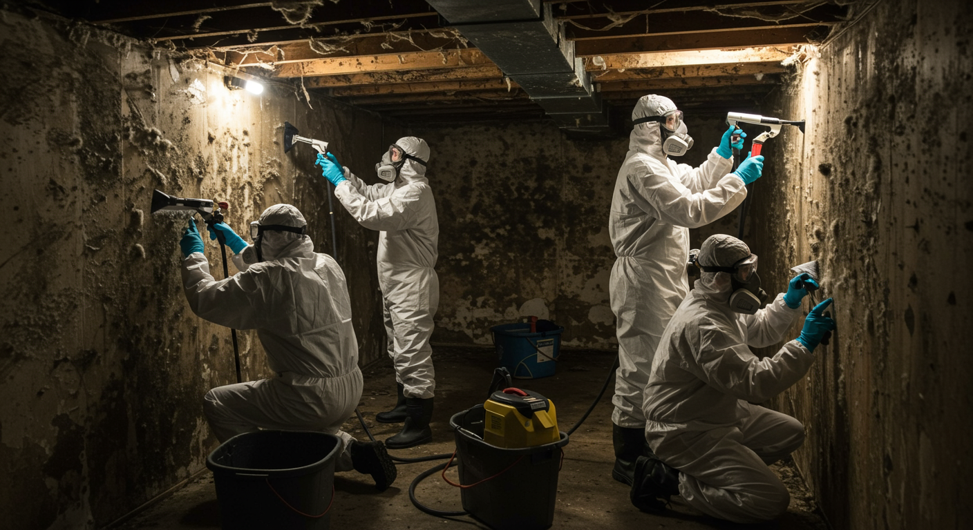Mold Remediation Team in Missouri City